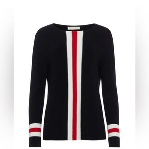 ETCETERA Downtowm Black Saddle Sleeve Sweater